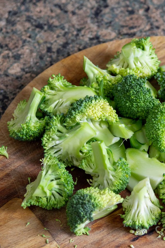 Broccoli Florets for Broccoli Curry