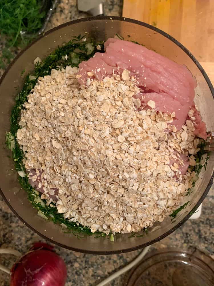 Dill and Lemon Turkey Meatballs With Oats (No Breadcrumbs) How To Make Dinner