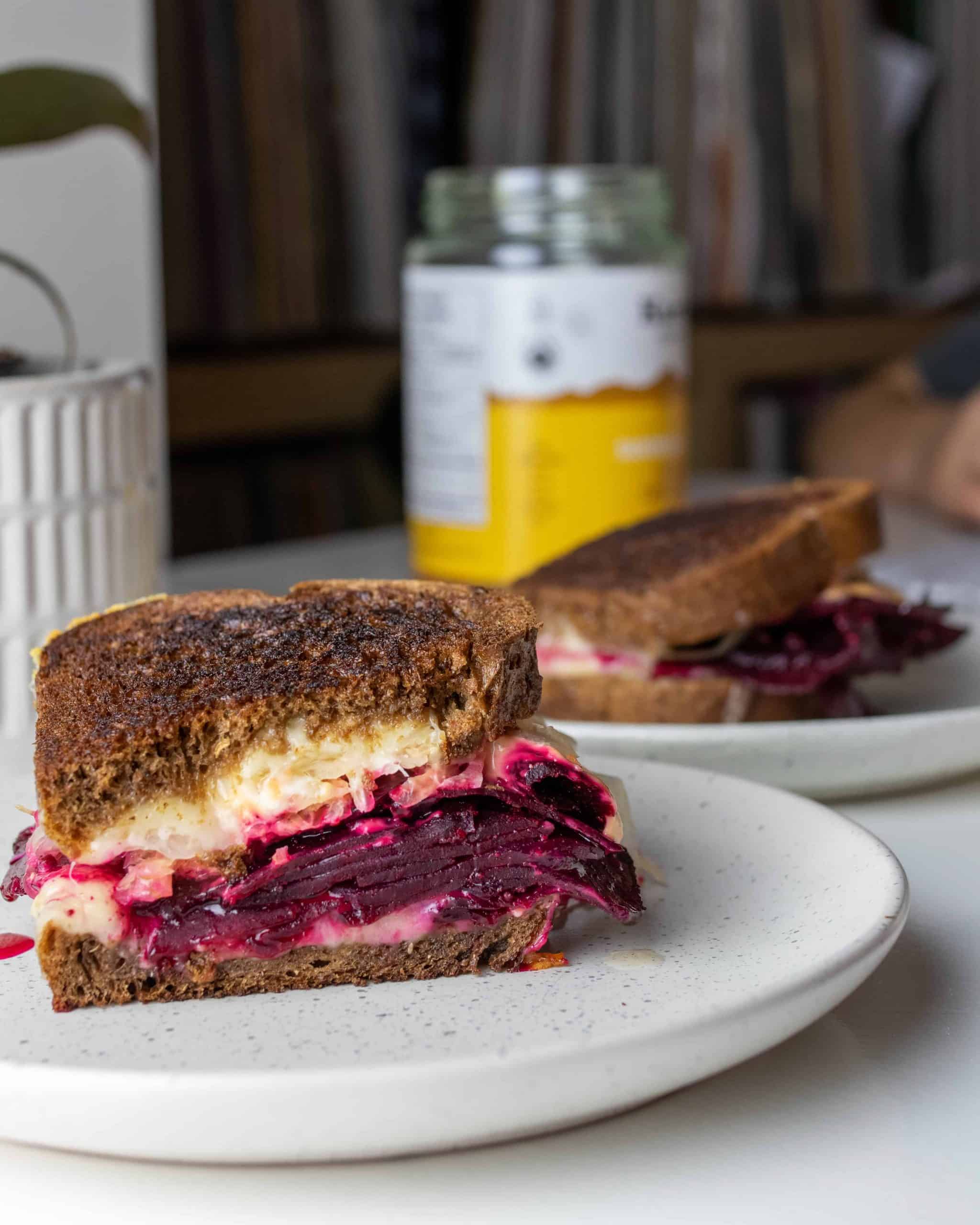 Ultra Satisfying Beet Sandwich (Vegetarian Reuben) How To Make Dinner