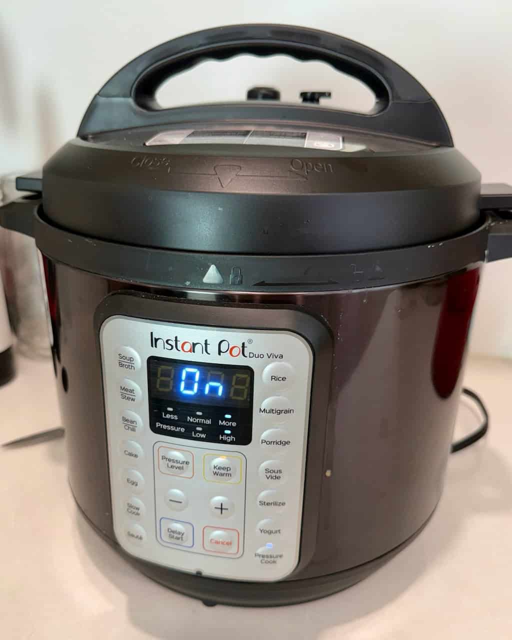 Instant pot in cook mode.