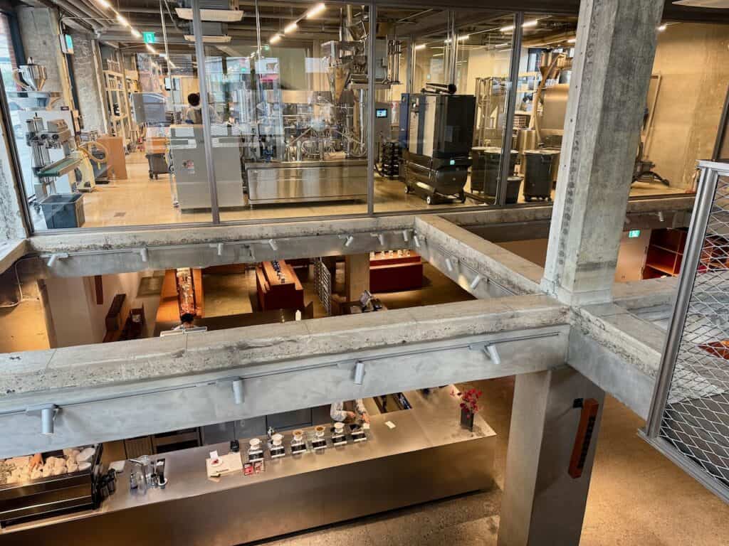 Blue bottle coffee in Seongsu.